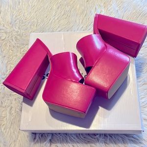 Top notch pink high heels